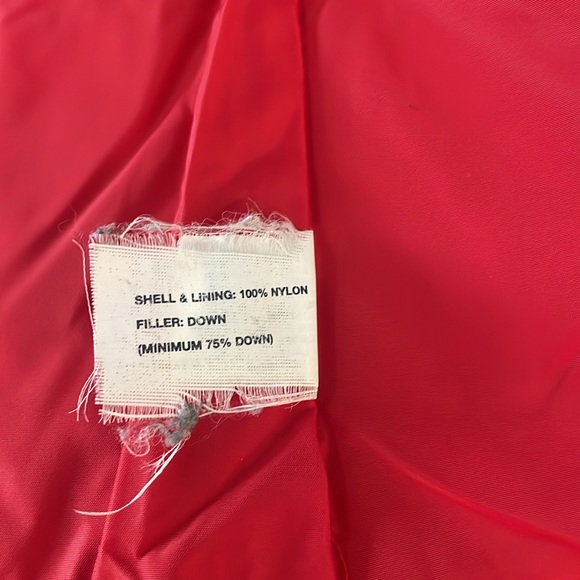 Gap Quilted Down Filled Puffer Vest with Zippered Fleece Lined Pockets sz S - Picture 6 of 6